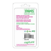 STRIPES PREMIUM BANDED SILICONE RING - ORANGE MIMOSA